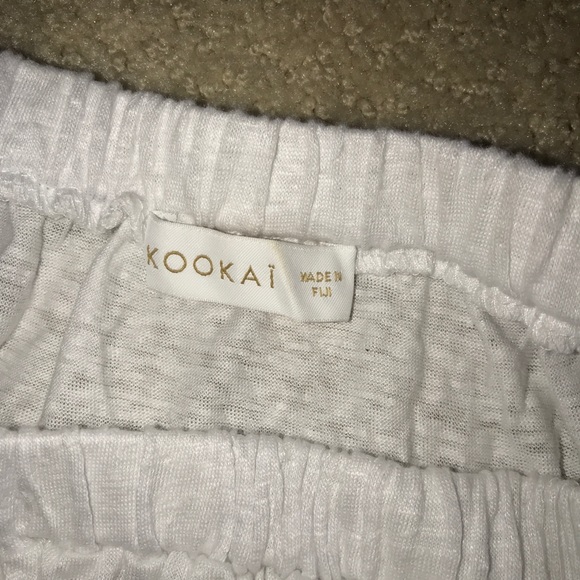 Kookai linen off should blouse - size small - Picture 2 of 4